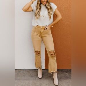 Vervet cropped jeans